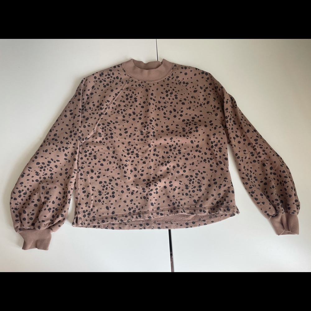 A&F mock neck sweatshirt, M
